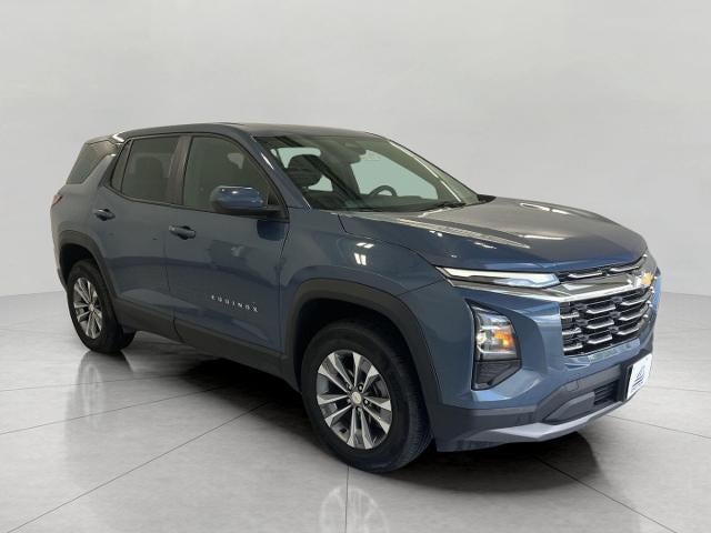 2025 Chevrolet Equinox AWD LT in Lakeshore Blue Metallic — front three-quarter view