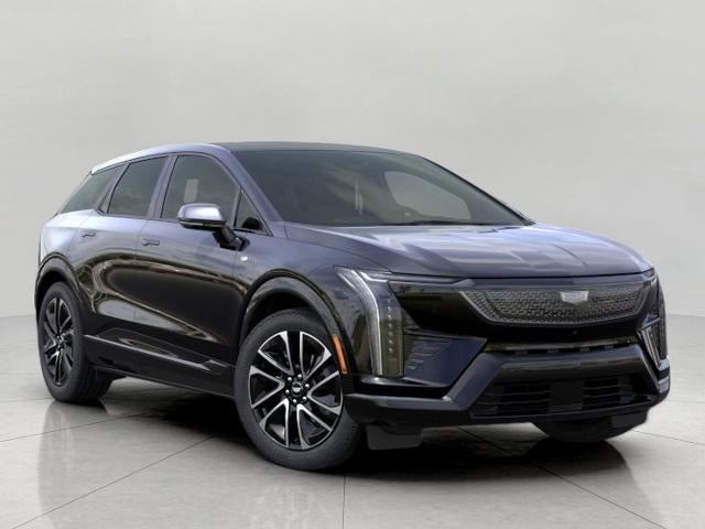 2026 Cadillac OPTIQ 4dr Sport in Black Raven — front three-quarter view